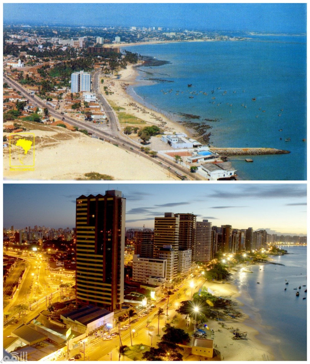 فورتاليزا , البرازيل في عام 1980 والآن