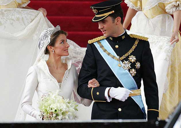 أمير إسبانيا فليب و ليتيزيا