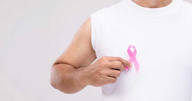 هل الرجال عرضة للإصابة بسرطان الثدى ؟