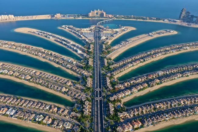 جزر النخيل في دبي